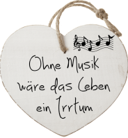 Ohne Musik
wäre das Leben
ein Irrtum