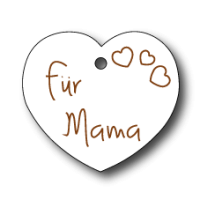 DE138 (Weiß) Fur Mama