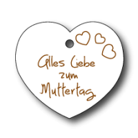 DE137 (Weiß) Alles Liebe Muttertag