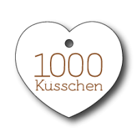 DE129 (Weiß) 1000 Küsschen