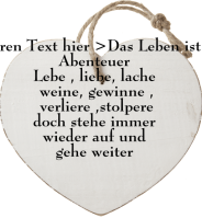 < Ihren Text hier >Das Leben ist ein
Abenteuer 
Lebe , liebe, lache 
weine, gewinne ,
verliere ,stolpere
doch stehe immer 
wieder auf und 
gehe weiter 




