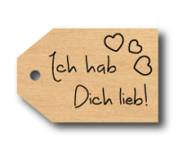 DE09 Ich hab Dich lieb