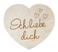 DE13 Magneet Ich liebe dich